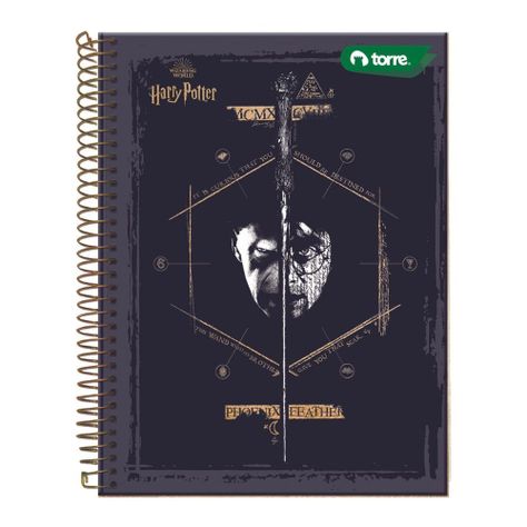 Cuaderno Top Carta Harry Potter 7mm 150h-1