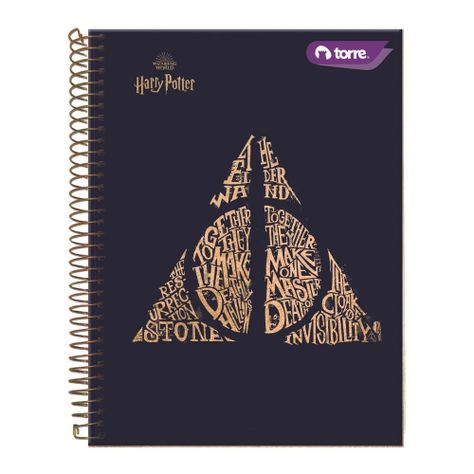 Cuaderno Top Carta Harry Potter 7mm 150h-2