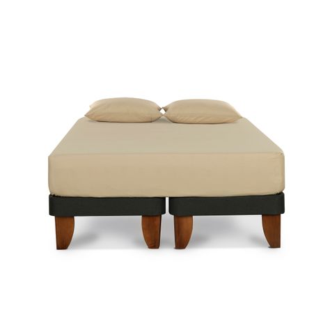 SET SABANAS LISAS 144H TAUPE 2P-8