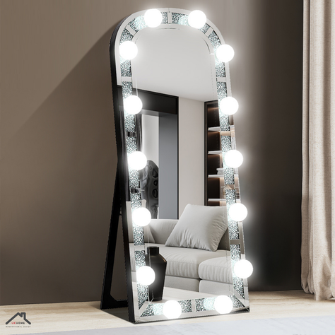 ESPEJO DECORATIVO MARCO FOCOS LED | UKHOME-3