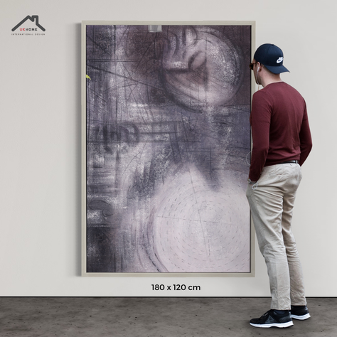 Cuadro XL Oleo sobre Tela con Marco 120x180 | UKHOME-3