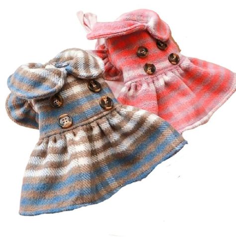 Vestido Abrigo para Perritas Otoño-invierno-2