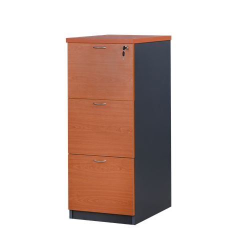 Kardex Archivador Laminado Compacto 3 cajones con llaves.-0