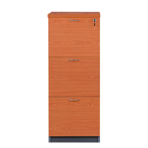 Kardex Archivador Laminado Compacto 3 cajones con llaves.-2