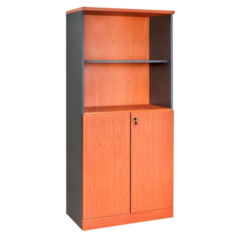 Estante con Puertas 173 X 80 X 40 cm. Laminado Compacto -1