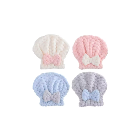 Gorro Toalla Microfibra Para Secar Cabello Ducha-0