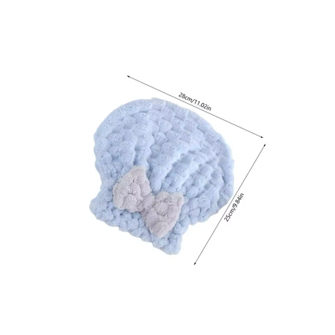 Gorro Toalla Microfibra Para Secar Cabello Ducha-1