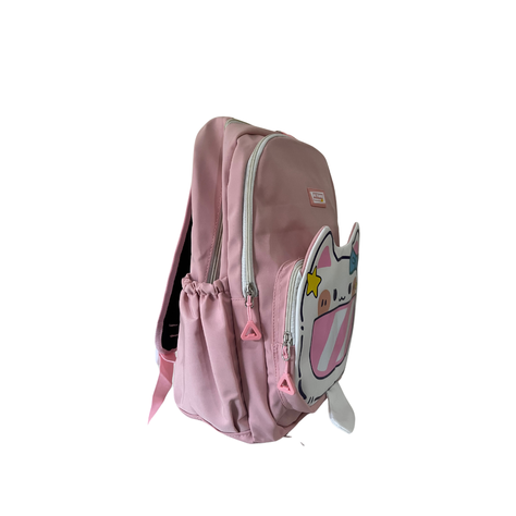 Mochila Escolar Juvenil Kawaii Diseño Gata-3