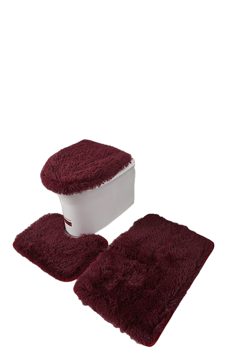 Set de Baño 3 Piezas Peludo-1