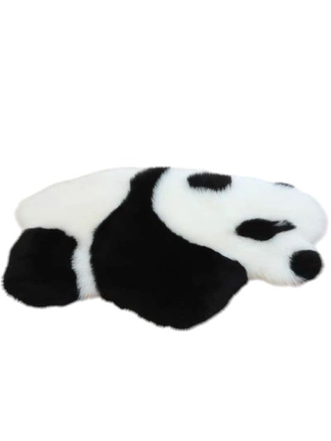 Alfombra de Felpa Peluda diseño Oso Panda-0