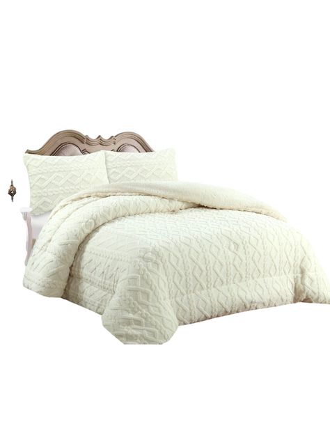 PLUMON DE INVIERNO TEN FEI TEXTURIZADO 180X230CM BLANCO-0