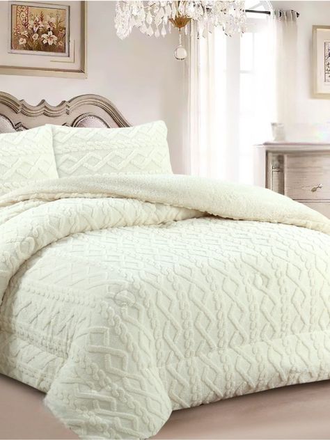 PLUMON DE INVIERNO TEN FEI TEXTURIZADO 180X230CM BLANCO-1