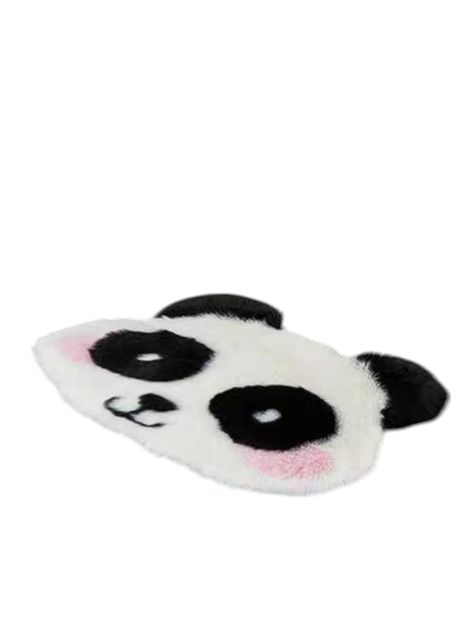 Alfombra de Felpa Peluda diseño Cara de Panda-0