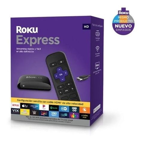 Roku Express HD 1080p Nueva Presentación-0