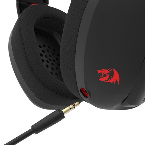 Audífonos Inalámbricos Redragon IRE Wireless Triple Conexión - Negro-3