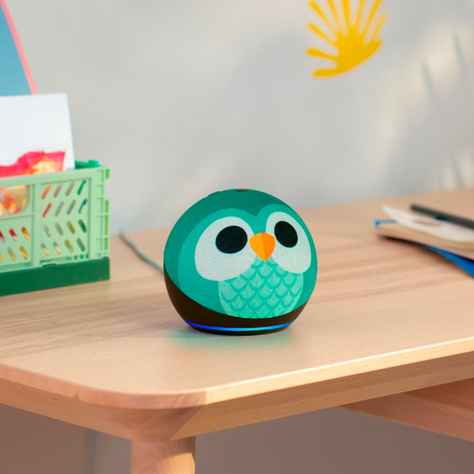 Parlante Inteligente Alexa Echo Dot Kids 5 - Búho-1