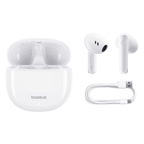 Audífonos Inalámbricos Baseus Bowie E13 Galaxy - Blanco-1