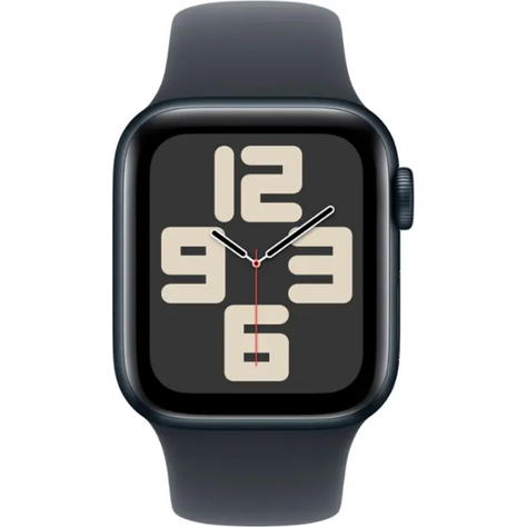 Apple Watch SE 2.ª Gen 2024 (GPS) Caja Midnight aluminio 40mm con correa sport Midnight - S/M-1