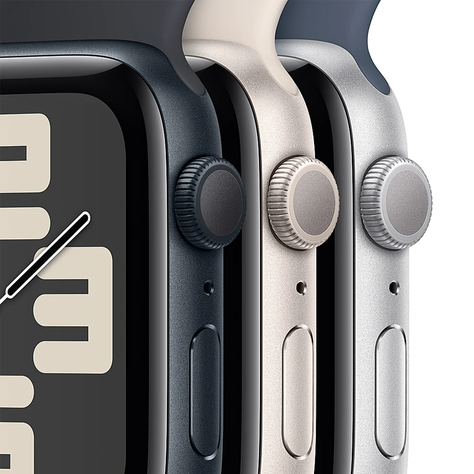 Apple Watch SE 2.ª Gen 2024 (GPS) Caja Midnight aluminio 40mm con correa sport Midnight - S/M-5