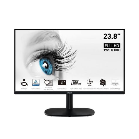 Monitor MSI PRO MP245V - 23.8" FHD - 100HZ - HDM VGA - Negro-0