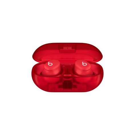 Audifono Inalambrico Beats Solo Buds Earbuds Rojo transparente-1