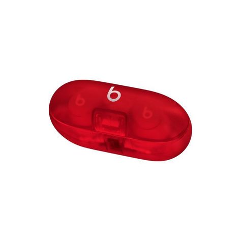 Audifono Inalambrico Beats Solo Buds Earbuds Rojo transparente-3