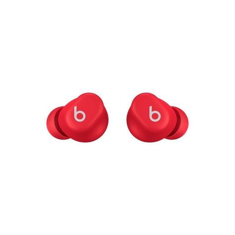 Audifono Inalambrico Beats Solo Buds Earbuds Rojo transparente-5