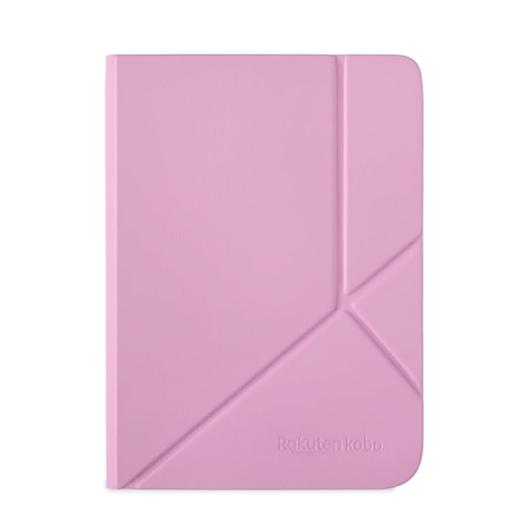 Funda Protectora SleepCover para Kobo Clara BW/Colour Rosado-0