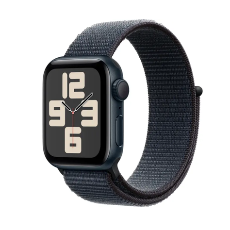 Smartwatch Apple Watch SE (2ª generación) Caja Midnight aluminio 40mm con correa Sport Loop - S/M-0