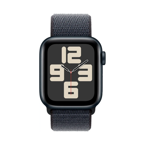 Smartwatch Apple Watch SE (2ª generación) Caja Midnight aluminio 40mm con correa Sport Loop - S/M-1