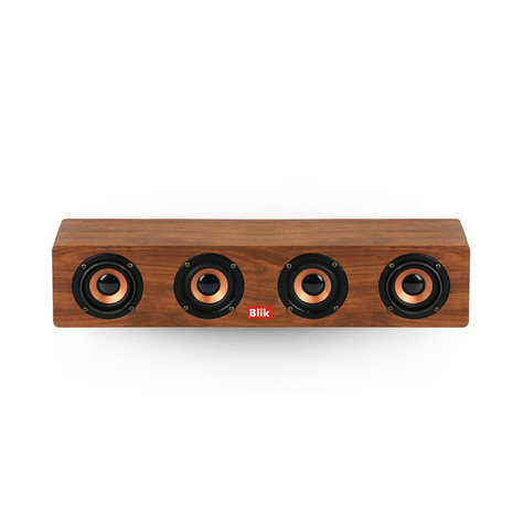 Parlante Bluetooth Blink Rockwood - Café-0