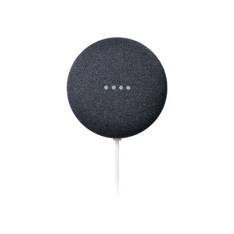 Google Nest Mini (2da Generación) - Con Asistente de Google - Negro-0