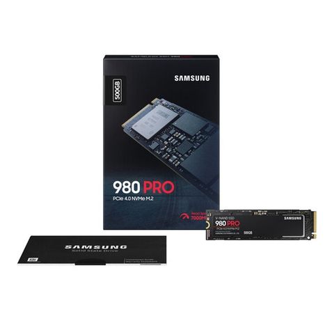 Tarjeta SSD Samsung 500GB 980 PRO PCIe 4.0 x4 M.2-4