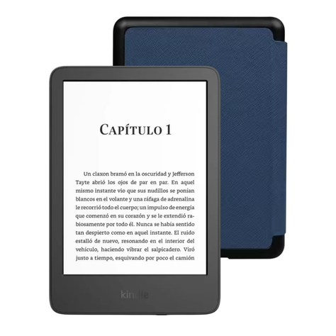 Amazon Kindle Paperwhite 7" e-Reader (2024) 16 GB con Funda Premium azul-0