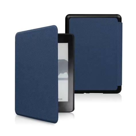 Amazon Kindle Paperwhite 7" e-Reader (2024) 16 GB con Funda Premium azul-1