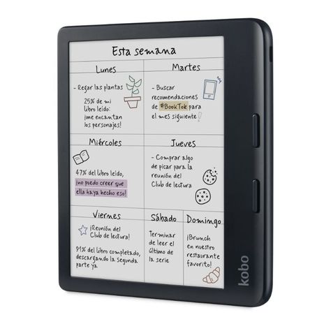 Lector E Reader Kobo Libra Colour HD 7" - 32GB - Negro-1