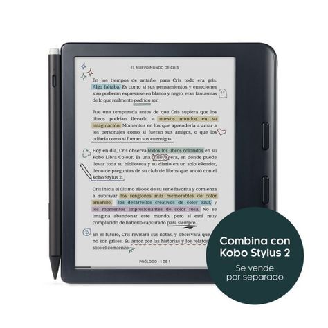 Lector E Reader Kobo Libra Colour HD 7" - 32GB - Negro-5