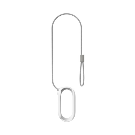 Cable de Seguridad con Imán Colgante para Insta360 GO 3 y GO 3S - Blanco-2