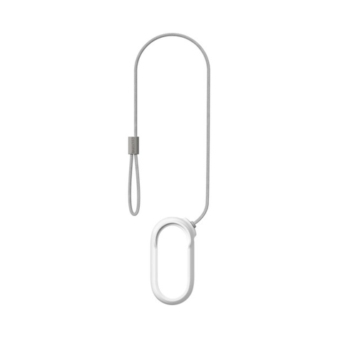 Cable de Seguridad con Imán Colgante para Insta360 GO 3 y GO 3S - Blanco-4