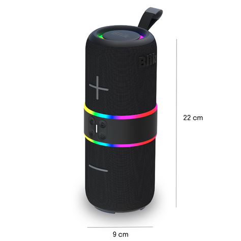 Parlante Portátil Blik Hype360 - Negro-4