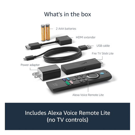 Amazon Fire TV Stick Lite (2da Gen) Con Botón Alexa-4