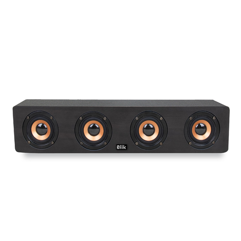 Parlante Bluetooth Blink Rockwood - Negro-0