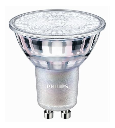AMPOLLETA GU10 PHILIPS 7W LUZ CÁLIDA DIMEABLE GRIS-0