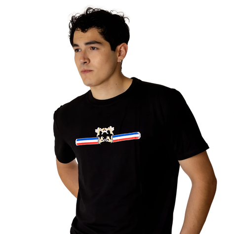 Polera Giavardinno Fibra Bambú Suave negro -1