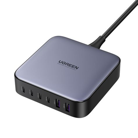 UGREEN Cargador 200W USB-A x 2 +USB-C x 4 Fast Charger-0