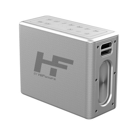 HiFuture MusicBox Speaker Silver-0