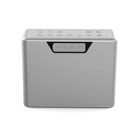 HiFuture MusicBox Speaker Silver-2