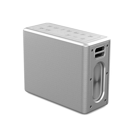 HiFuture MusicBox Speaker Silver-4
