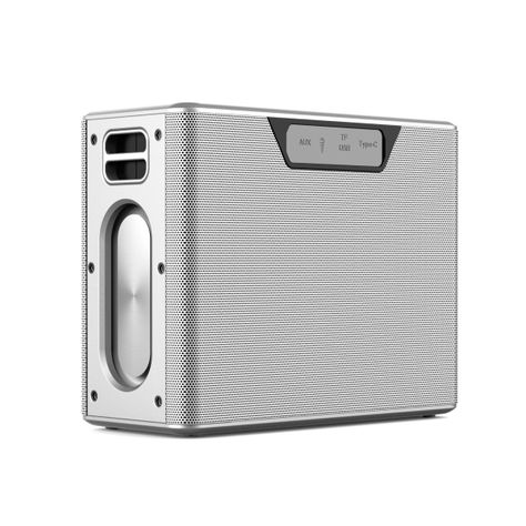 HiFuture MusicBox Speaker Silver-5