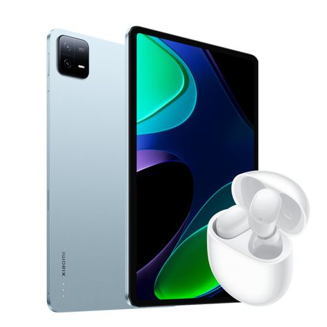 Xiaomi Pad 6 Mist Blue 128GB/6GB + Redmi Buds 4 (White)-0